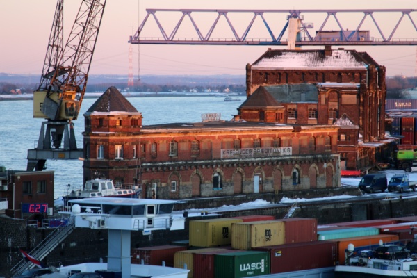 Rheinbrücke / alte Drehbrücke