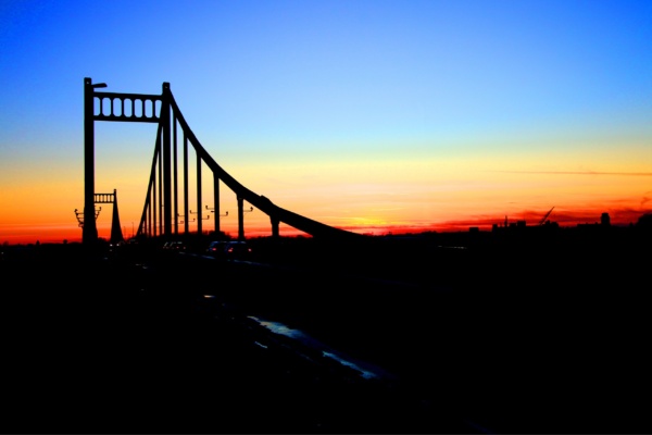 Rheinbrücke / alte Drehbrücke