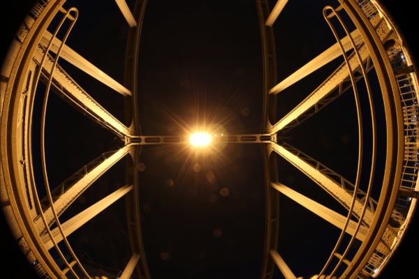 Rheinbrücke / alte Drehbrücke